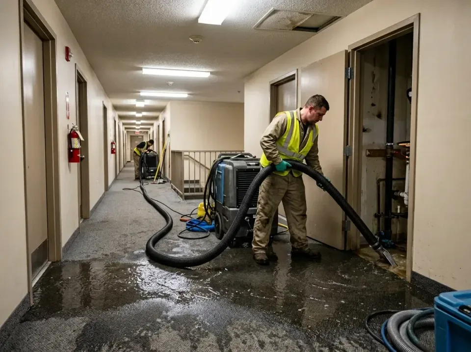 multi-unit-apartment-hallway-f-005 — frequently asked questions, Emergency Burst Pipe Water Extraction & Removal in Newaygo,…